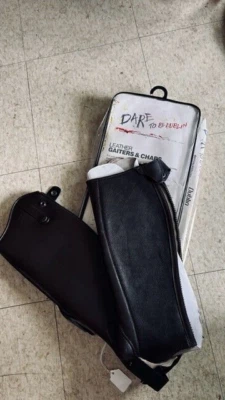 1/2 Chaps Damas XS DUBLIN MARRÓN Cremallera y Broche Cuero Genuino Grano Completo NUEVO Foto 1 de 3