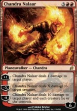[1x] Chandra Nalaar - Damaged, English - Lorwyn MTG Magic