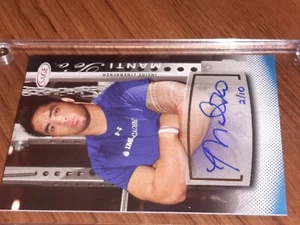 Manti Teo 2014 Sage Rookie Auto -S18 Authentic Autograph #2/10 Rare Excellent @@ - Bild 1 von 10