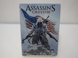 Assassins Creed 3 Pre-Order Steelbook ONLY NO GAME - NEW/SEALED - Picture 1 of 3
