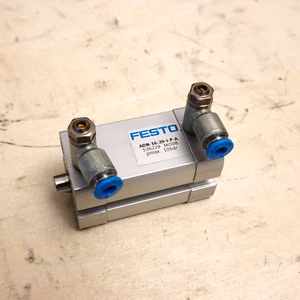 FESTO Kompaktzylinder ADN-16-20-I-P-A (536229) – neuwertig mit Anschlussstücken - Bild 1 von 6