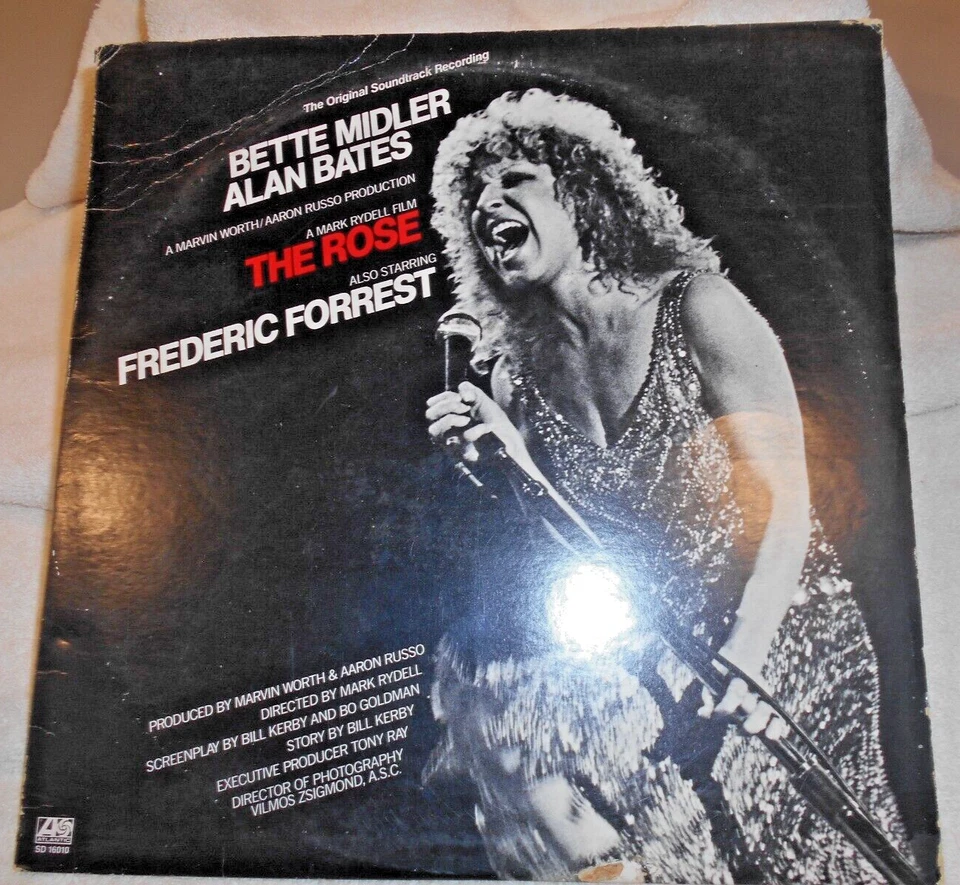 The Rose. Bette Midler, Alan Bates, LP, 1979 - Image 1 of 1
