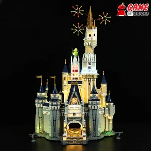 LED Light Kit for Disney Castle - Compatible with LEGO® 71040 Set (Remote) - Picture 1 of 12