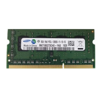 Samsung 8GB 1RX8 PC3L-12800S DDR3 1600 MHz 1,35 V SODIMM RAM Laptop-Speicher - Bild 1 von 2