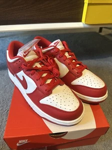 🟥SALE🟥 US Size 9 M Nike Dunk Low University Red St Johns 🚚FREE SHIPPING🚚 - Picture 1 of 4