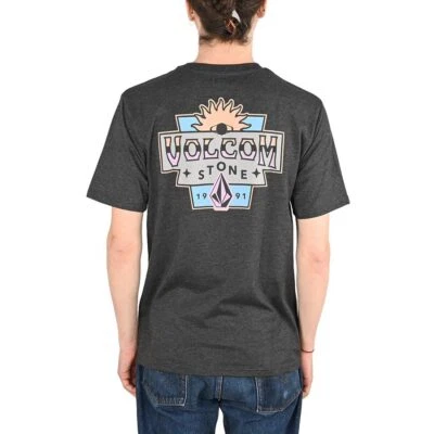 Volcom Sure Thing S/S T-Shirt - Heather Schwarz - Bild 1 von 4