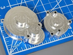 Aluminum Gear & Motor Cover Mount Tamiya 1/10 Sand Scorcher Super Champ Buggy - Picture 1 of 12