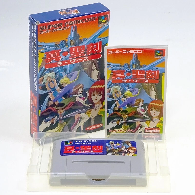 LA WARES Shin Seikoku Nintendo SFC Super Famicom Japan Import SNES NTSC-J Comp - Image 1 of 1