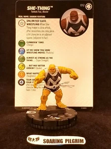 SHE-THING - 012 - Common - Fantastic Four Heroclix Set #12 - Picture 1 of 1