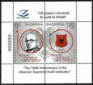 Albania 2025 - The 100th Anniversary of the Albanian KLSH - Block Set MNH - Picture 1 of 1