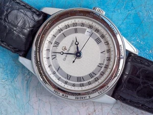 Girard Perregaux GP90 1010 World Time Watch Clous de Paris Breguet style 1990s - Bild 1 von 23