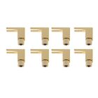 8 pcs total Hi-end Banana to Spade Adapter Plug/Speaker Cable Connector [Wy H6S4