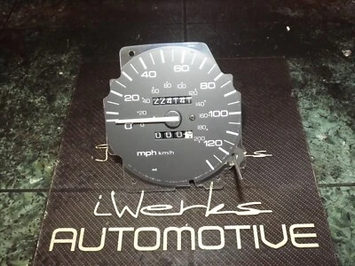 OEM 92-95 USDM Honda Civic EG EJ dash gauge cluster speedo speedometer unit 224K - Image 1 of 4