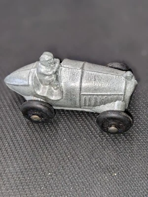 De colección Años 40 Barclay Die Cast Metal Midget Racer con Ruedas de Metal + Driver Sin Pintura 2" Foto 1 de 4