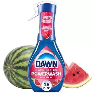 Dawn Powerwash Spray, Dish Soap, Dishwashing Liquid, Summer Watermelon, 16 Fl Oz - Picture 1 of 10