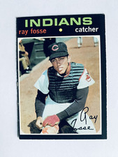 1971 Topps Baseball Ray Fosse Cleveland Indians Card #125