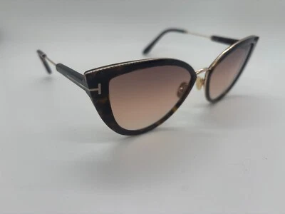 NUEVO TOM FORD Anjelica-02 TF868 52F Havana Gafas de sol 57-16-140 mm SIN ESTUCHE Foto 1 de 4