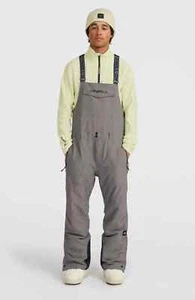 O'Neill O'Riginals Bib Snow Pant - Men's - Medium / Flint Stone - Picture 1 of 9