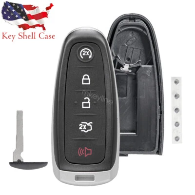 For 2013 2014 2015 2016 Ford Escape Smart Remote Car Key Fob Shell Case Cover - Image 1 of 4