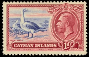 CAYMAN ISLANDS 87 (SG98) - King George V ""Rotfuß-Sprengkopf"" (Pb87440) - Bild 1 von 1