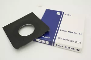 TOYO-VIEW Flat Lens Board 4F 96x99mm for Linhof Technika Copal #0 #1 from Japan - Picture 1 of 20