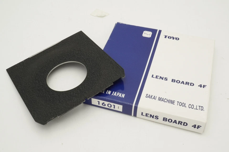 TOYO-VIEW Flat Lens Board 4F 96x99mm for Linhof Technika Copal #0 #1 from Japan - Image 1 of 1