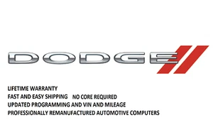 05094363AD 08 DODGE RAM 1500 PCM 3.7L PROGRAMMED ENGINE COMPUTER MODULE ECU ECM - Picture 1 of 6
