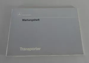 Scheckheft / Carnet D'Entretien Blanko Mercedes-Benz Dudon Transporteur T2 '01 / - Photo 1/5
