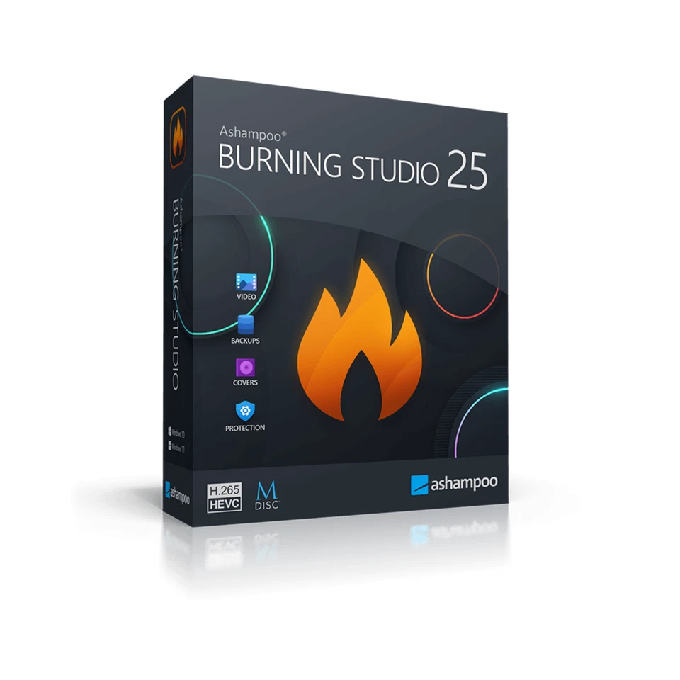 Ashampoo Burning Studio 25 (1 PC - Dauerlizenz) ESD Code per Mail NEU