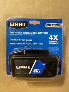 Hart HPB03CA 20V Lithium-Ion 4.0Ah Battery (Brand New Factory Sealed) - Picture 1 of 12