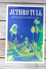 Jethro Tull Tour Poster 1969 Boston