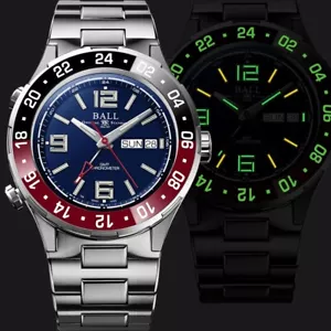 Ball Ø 40mm Roadmaster Marine GMT Ceramic COSC DG3000A-S8CJ-BE titanium limit ED - Picture 1 of 5