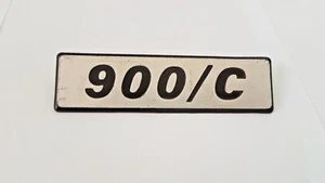 TARGHETTA STEMMA LOGO FREGIO FIAT 900/C - Picture 1 of 2