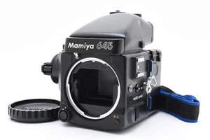 Meter OK "NEAR MINT-" Mamiya M645 Super Medium Format Film Camera JAPAN 1871 - Imagen 1 de 13