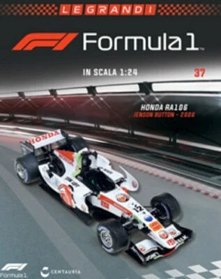 LE GRANDI FORMULA 1 - Honda RA 106 di Jenson Button del 2006 scala in 1/24 - Immagine 1 di 2