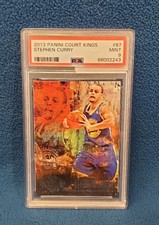 2013-14 Panini #87 Stephen Curry Court Kings PSA 9 Pop ONE! 