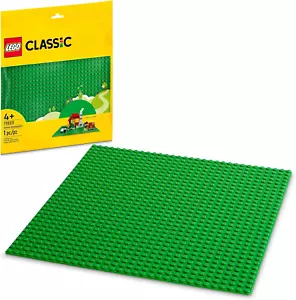 Lego Classic grüne Grundplatte, Quadrat 32x32 Noppenfundament zum Bauen, Spielen und D - Bild 1 von 11