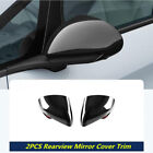 Glossy Black Side Rearview Mirror Cap Cover Trim For BYD Dolphin EV 2023 2024 