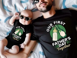 Father's Day, Our First Father's Day Together, Father Shirt, Husband T-Shirt - Picture 1 of 3