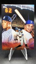 AARON JUDGE ROGER MARIS 2022 Topps Game Within The Game #15 NY Yankees HR Kings!