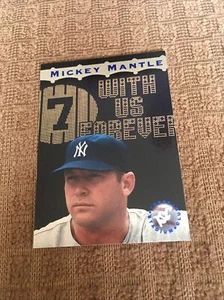 1996 Topps Mickey Mantle NY Yankees Card MM19 - Picture 1 of 3