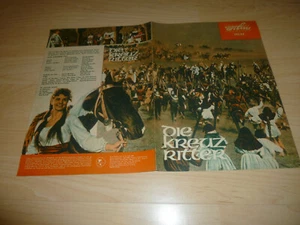 Progress Filmprogramm 115 / 61 - Die Kreuzritter - 60er 60s Programmheft Info - Bild 1 von 2