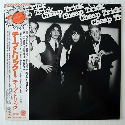 TOP! Cheap Trick ‎– Cheap Trick JAPAN 1977 NEAR MINT LP 25AP 358 - Image 1 of 4