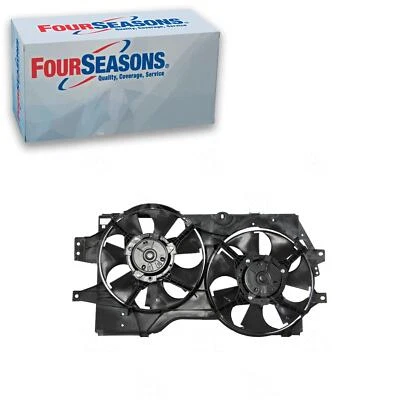 Conjunto de ventilador condensador radiador doble 4 estaciones para Chrysler Grand Voy 2000 Foto 1 de 4