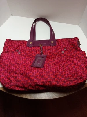 Marc Jacobs Pink Leopard Print Crossbody Bag 18x13x7 - Image 1 of 4