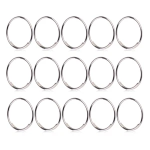 500x Ringe 11mm Verbinder für Kristal Oktagon Lüster Kronleuchter Prismenring kk - Picture 1 of 2