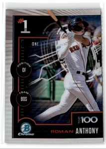 2025 BOWMAN SCOUTS TOP 100 ROMAN ANTHONY BOSTON RED SOX #BTP-1 - Picture 1 of 2