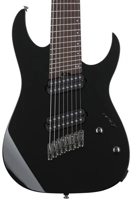 Ibanez RGMS8 Multi-Scale 8-String - Black - Image 1 of 4