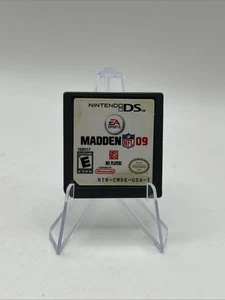 Solo cartucho de juego de fútbol americano Madden 09 DS Nintendo NFL - Imagen 1 de 2