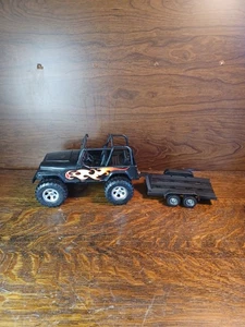 2002 Buddy L Jeep with Trailer Toy. Read Description. - Picture 1 of 9